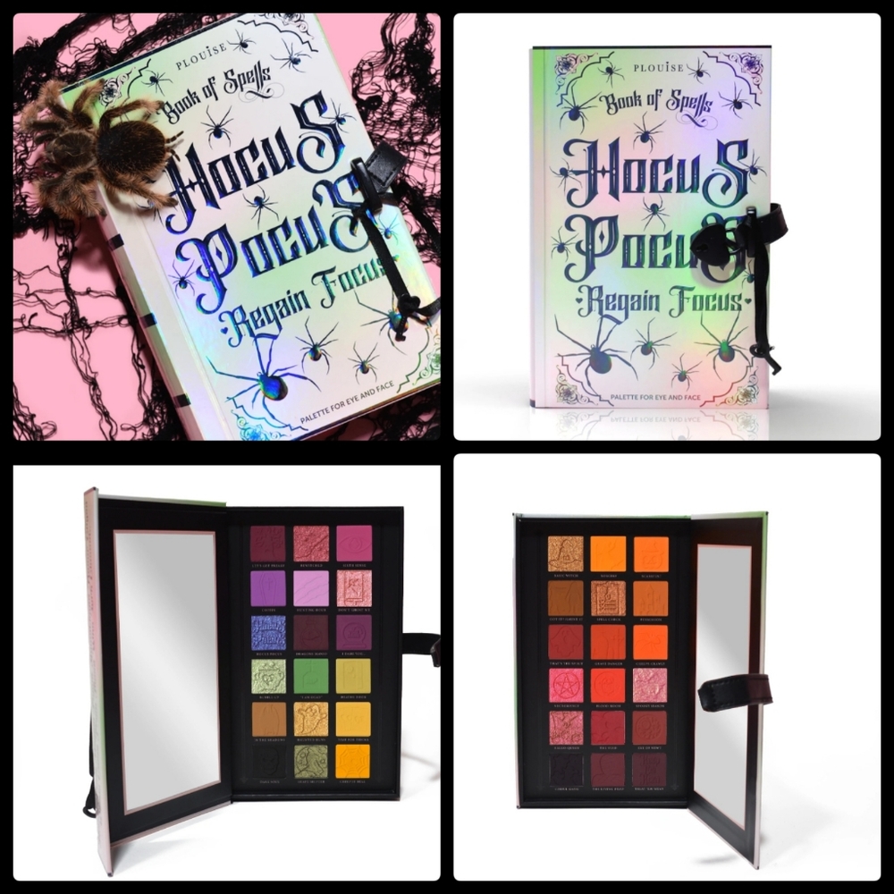 P.Louise Hocus Pocus Regain Focus DOUBLE tray Palette Stunning! Brand Ne…
